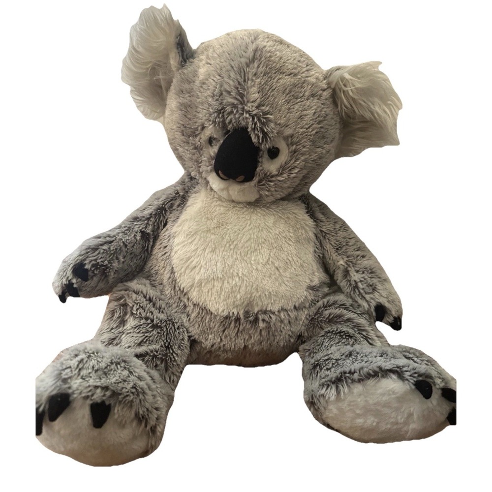 Toys "R" Us Koala Bear Plush Stuffed Animal 19" Soft Gray 2009 Great Condition